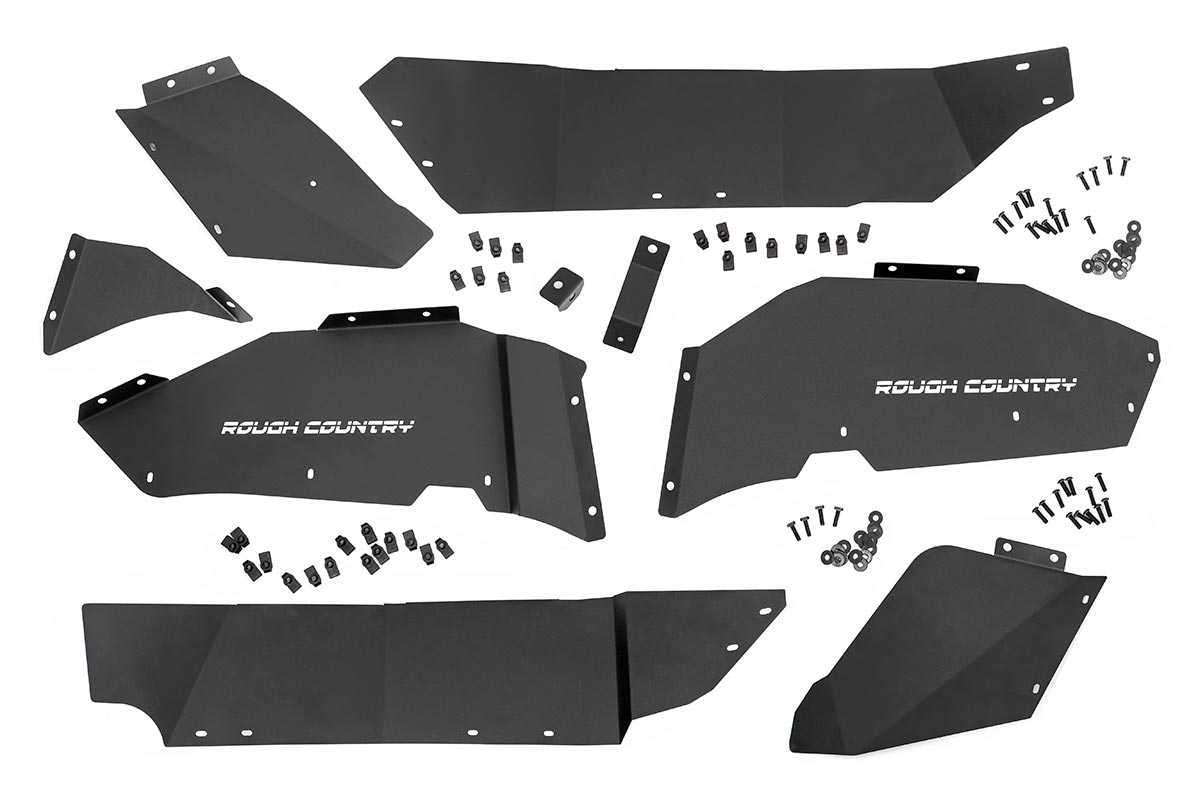Jeep Wrangler Inner Fenders - Rear - Rough Country - '21-'24